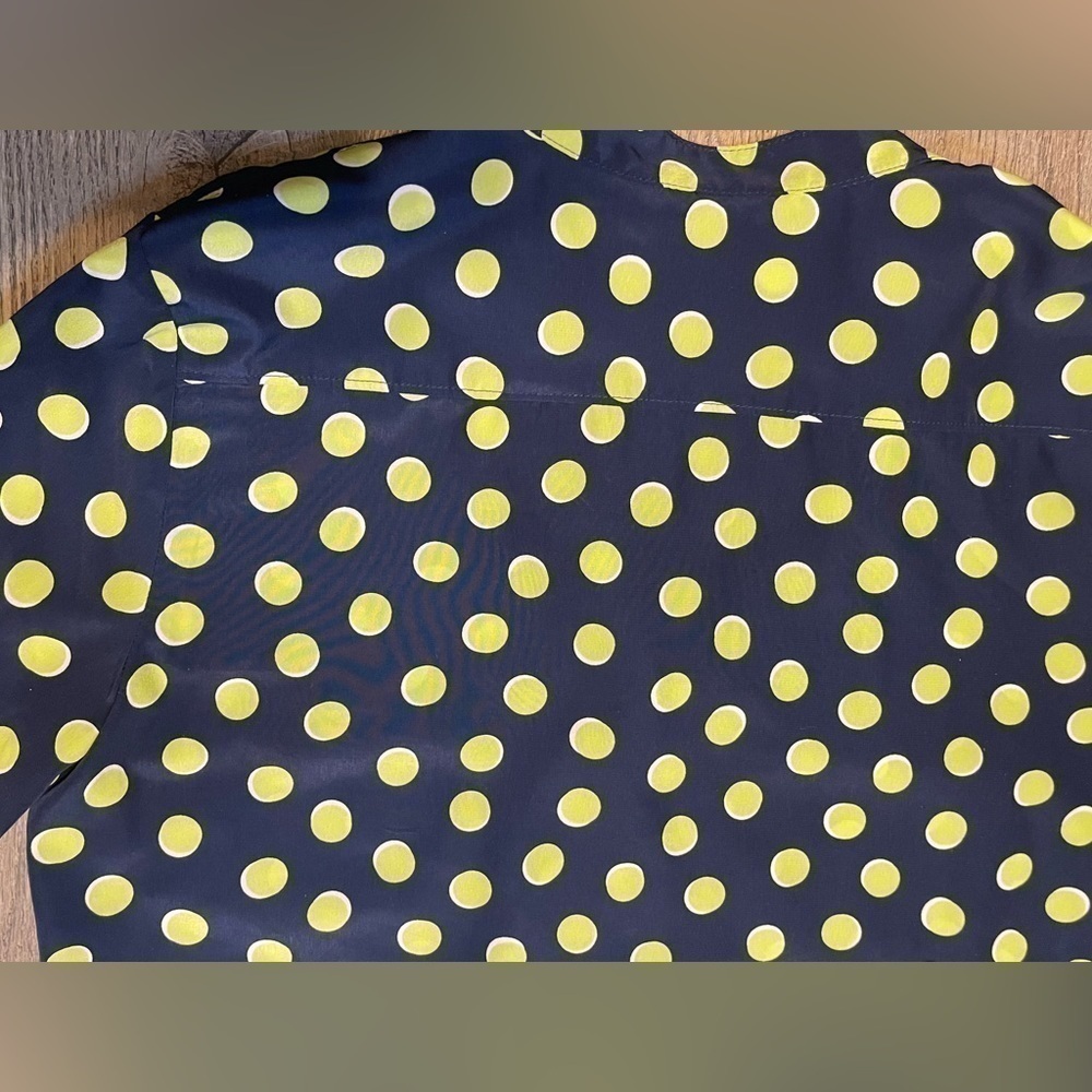 Gap Polka‎ Dot Blouse Women's Size S - Picture 6 of 10